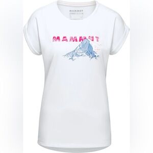 Mammut White Graphic T-Shirt